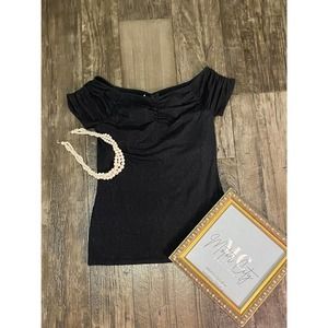 Express Short Sleeve Dress Top
